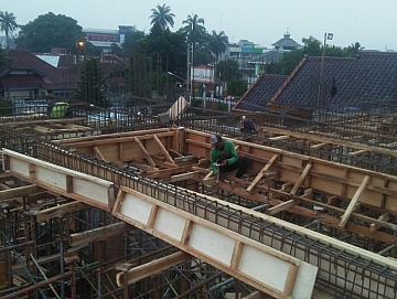 Pekerjaan Proyek Lantai 5 di Bogor